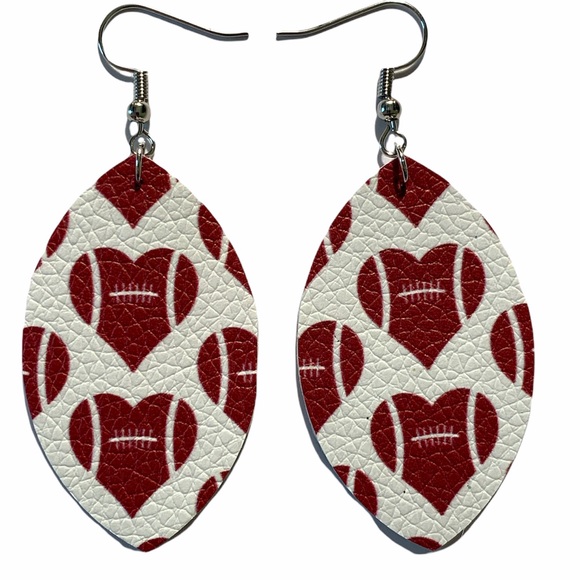 Jewelry - 🌻3 for$12 🖤Faux Leather Dangle Earrings